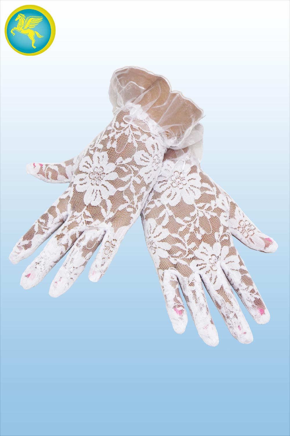 GUANTO MERLETTO BABY BIANCO